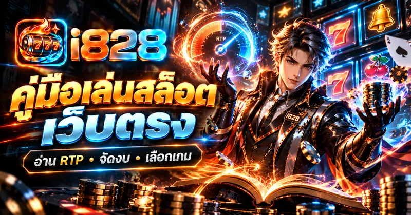 คู่มือเล่นสล็อตเว็บตรงกับ i828 อ่าน RTP จัดงบ เลือกเกม